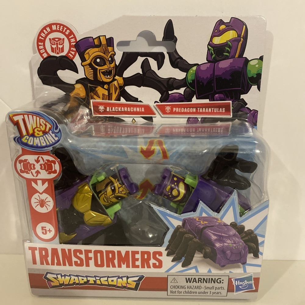Transformers Swapticons BLACKARACHNIA & PREDACON TARANTULAS